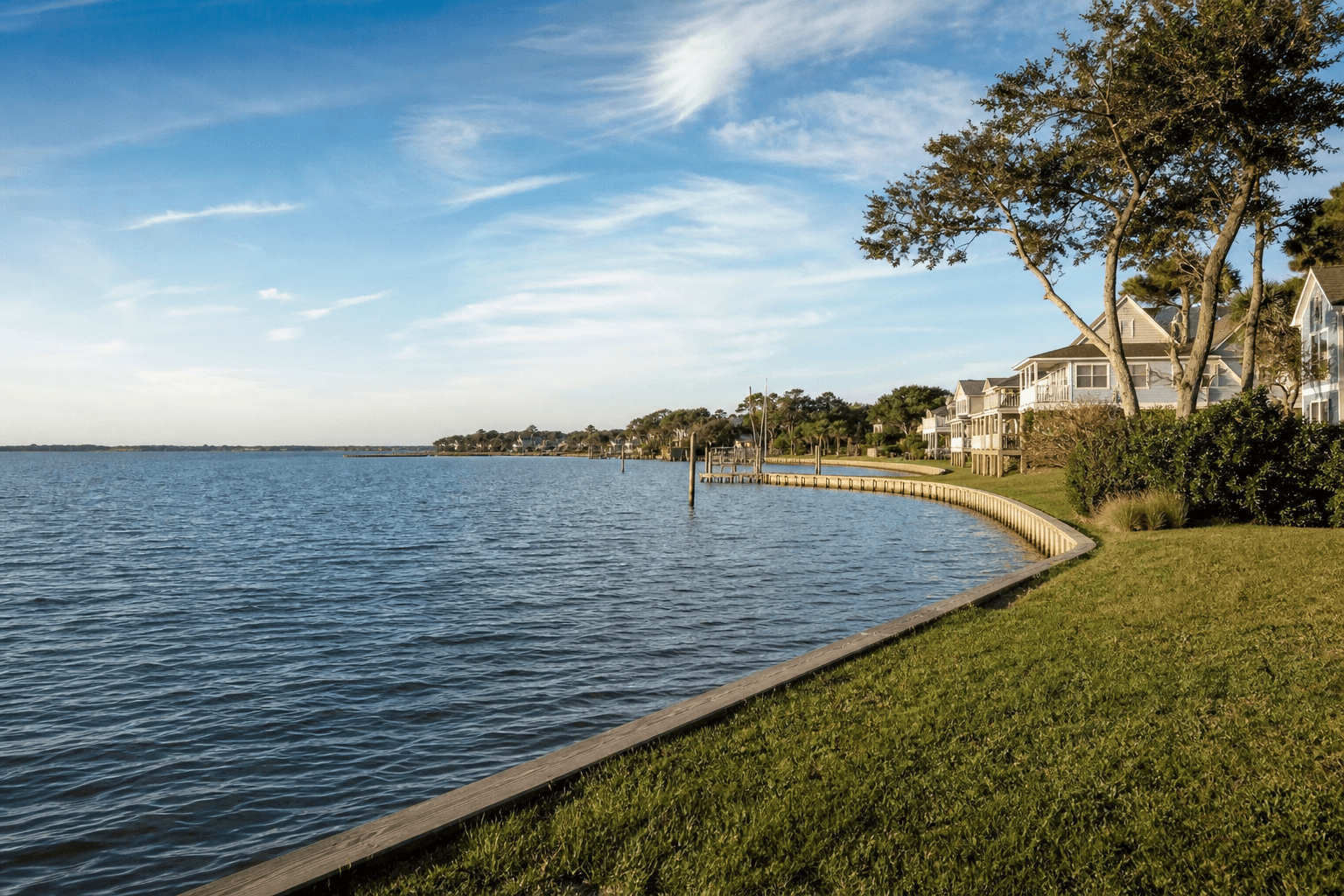 Duck soundfront, North Carolina