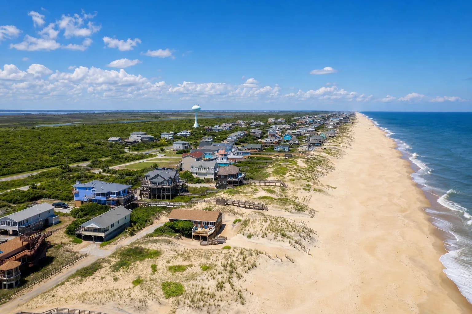 South Nags Head oceanfront, North Carolina